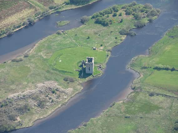 You can only reach this castle in Dumfries and Galloway by boat.