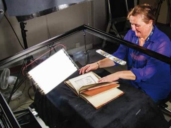 Caption: The National Library of Scotland is digitising about three million items every year, but the process inevitably begets biases. Picture: Sam Wood