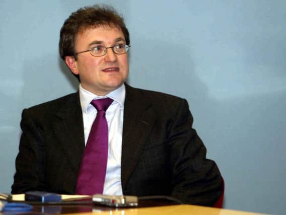 Roger Mitchell, former SPL chief,  pictured in 2002