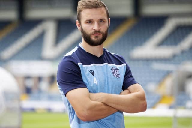 Dundee playmaker Jamie Ness is relishing his first taste of the city derby. Picture: Ross Brownlee/SNS