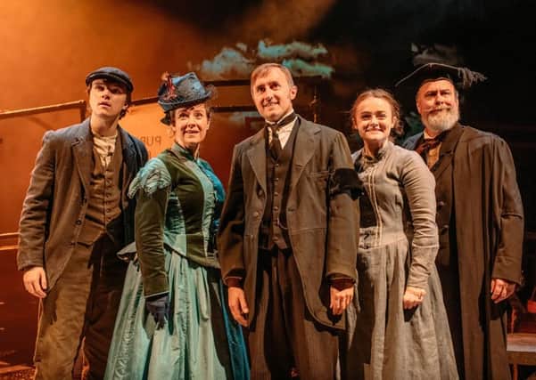 Bailey Newsome, Emily Winter, Ewan Donald, Leah Byrne and Barrie Hunter in Tay Bridge