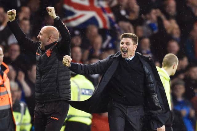Steven Gerrard has yet to see Rangers fall behind in Europa League qualifiers. Picture: SNS