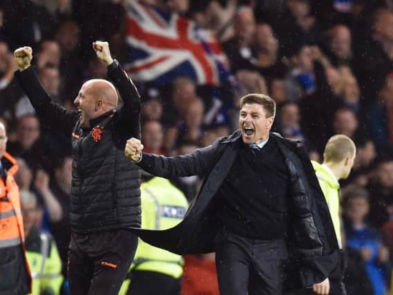 Steven Gerrard has yet to see Rangers fall behind in Europa League qualifiers. Picture: SNS