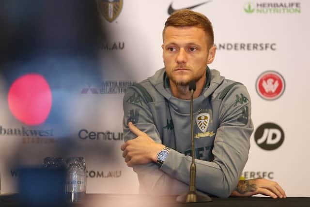 Liam Cooper believes his game and adaptability is suited to international football. Photograph: Jason McCawley/Getty Images