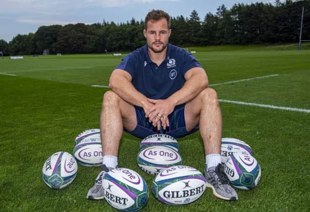 Scotland prop Allan Dell after a training session at Oriam in Edinburgh. Pictre: Bill Murray/SNS