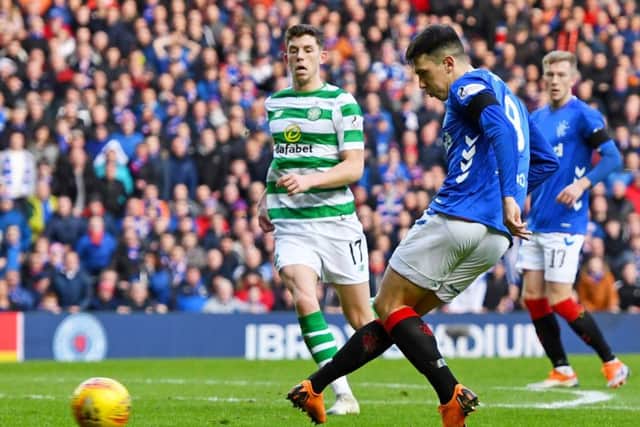 Ryan Jack's winner against Celtic last December was a breakthrough moment for Steven Gerrard's Rangers. Picture: Craig Williamson/SNS