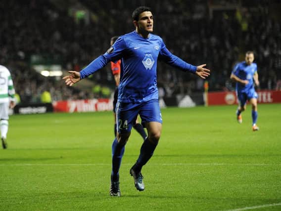 Mohamed Elyounoussi scored for Molde against Celtic in the Europa League in season 2015-16. Picture: Getty Images