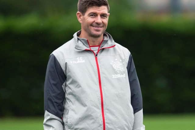 Rangers boss Steven Gerrard