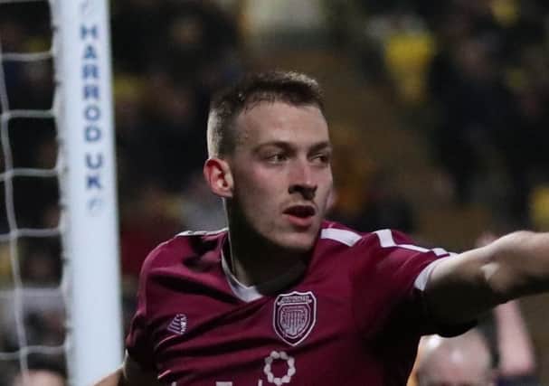 Arbroath's Luke Donnelly