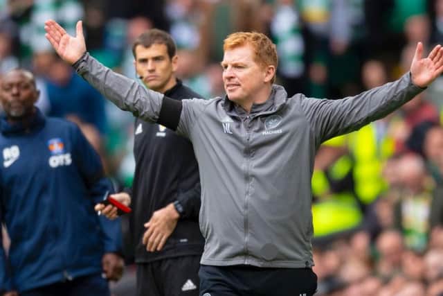 Neil Lennon has said it is "interesting" that Rangers apologised to Steve Clarke for the sectarian abuse he suffered but not the Northern Irishman. (Various)