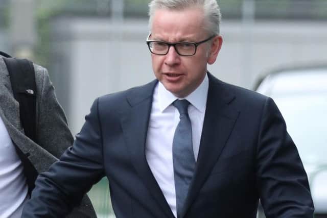 Cabinet minister Michael Gove has refused to say if the government would abide by legislation which blocked a no-deal Brexit.