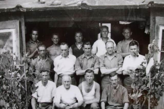 CSM Savage was captured and taken Prisoner of War in St Valery en Caux in northern France in 1940 after the 51st Highland Division were left behind following the Dunkirk evacuation.