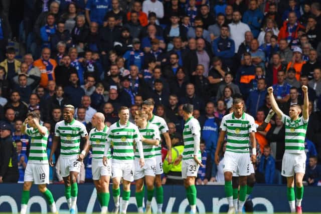 Celtic won the first Old Firm meeting of the season. Picture: Craig Williamson/SNS