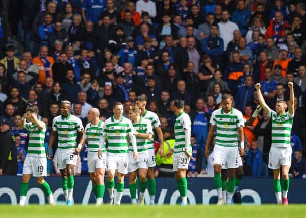 Celtic won the first Old Firm meeting of the season. Picture: Craig Williamson/SNS