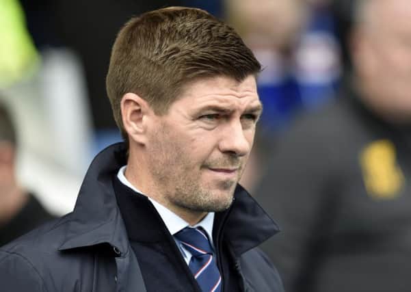 Steven Gerrard has hid say on transfer deadline day. Picture: Rob Casey/SNS