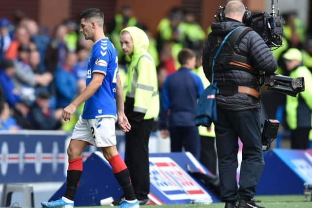 Steven Gerrard hit out at his winger Jordan Jones following his sending off for a challenge on Celtic's Mortiz Bauer. The player left Ibrox on crutches and Gerrard said: "He deserves his ban and hes got everything to do now to get back in my team. (Sky Sports)