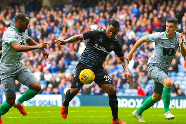 Rangers have received a boost over Alfredo Morelos. The Colombian was on Galatasaray's shortlist but the Turkish giants have signed the striker's fellow countryman Radamel Falcao.
