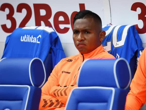 Alfredo Morelos will be staying at Ibrox. Picture: SNS