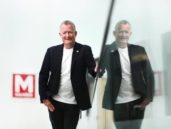 Graeme Malcolm admits recruitment is a challenge with such a small talent pool for M Squareds highly specialised work. Picture: John Devlin