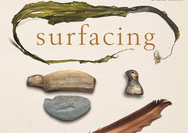 Detail from the cover of Surfacing, by Kathleen Jamie