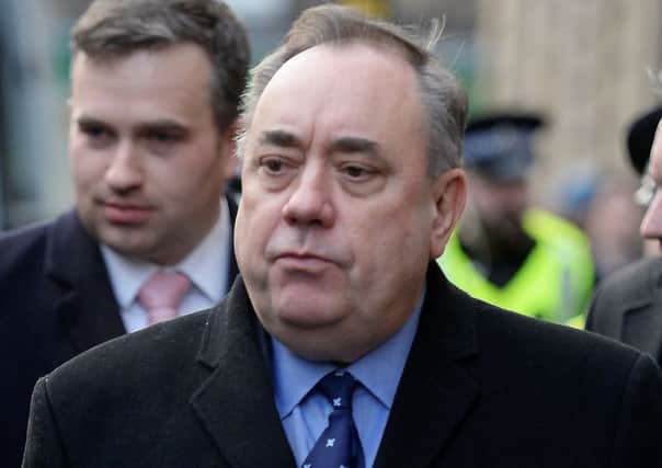 Mr Salmond was charged in January this year with a total of 14 offences. Picture: SWNS