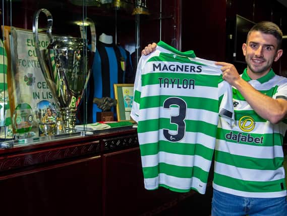Greg Taylor is unveiled as Celtic's new signing