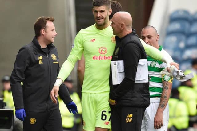 Neil Lennon noted the goalkeepers presence before the Old Firm game. He has that over Craig Gordon and is better than Scott Bain.