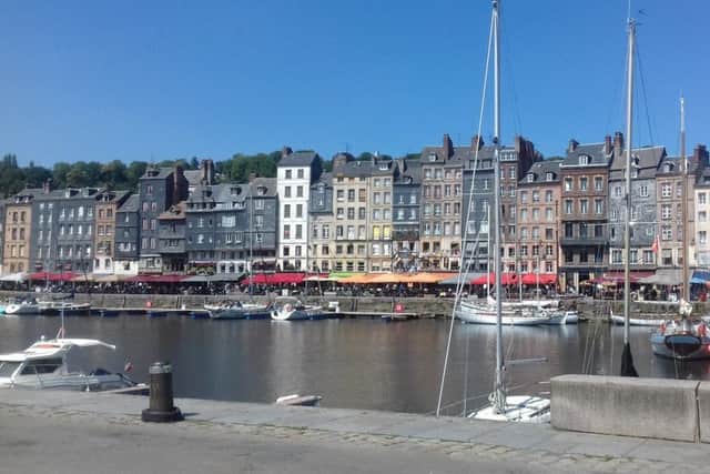 The stunning harbour at Honfleur
, Normandy