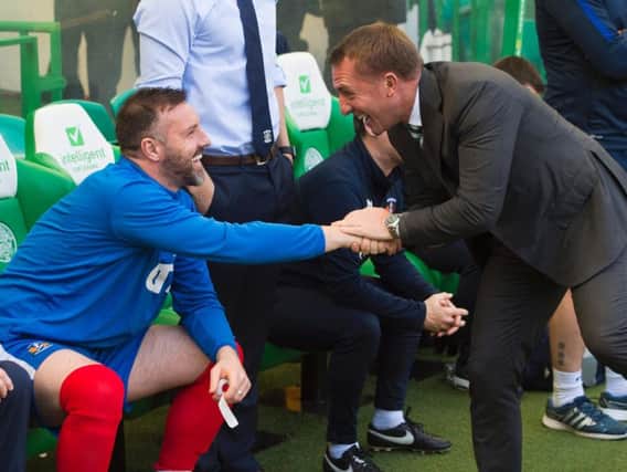 Kris Boyd used his Scottish Sun column to hit out at Brendan Rodgers. Picture: SNS