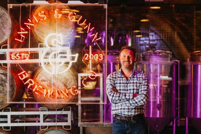 Sharp the son of a brewer founded the Edinburgh-based firm in 2003. Picture: contributed.
