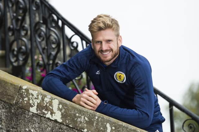 Stuart Armstrong reports the attitude in the Scotland camp is positive. Picture: SNS.