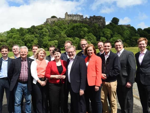 The Scottish Tory MPs in 2017