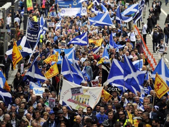 The Scottish Government is seeking to hold a second referendum on independence