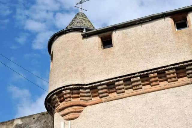 The oldest part of the castle was constructed in 1510 and includes a turret to the south east.