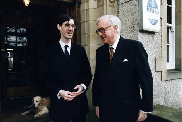The son of late Times editor William, Rees-Mogg made the inauspicious decision to knock on doors in the former mining town of Leven on the Fife coast.