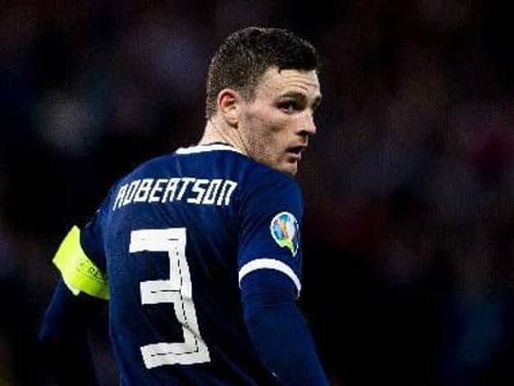 Scotland captain Andy Robertson will be in for a big night at Hampden. Picture: SNS Group Craig Williamson