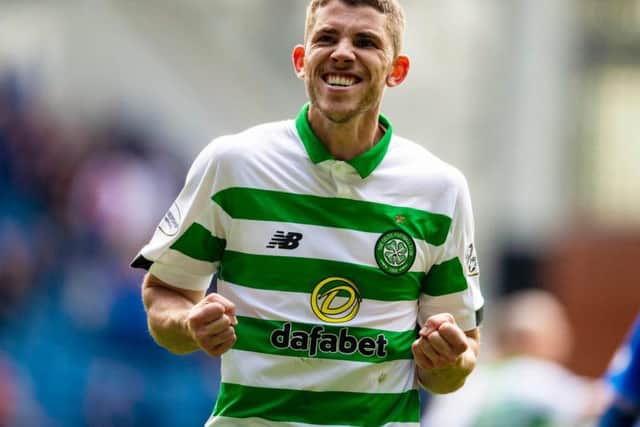 Broken hoops, or THAT collar? Either way, the Celtic home kit was beaten into second place