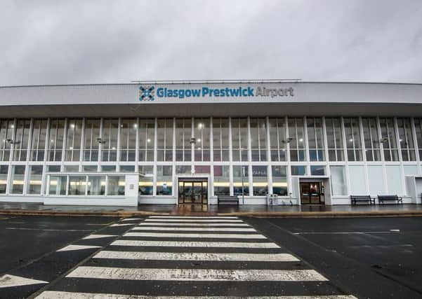 Prestwick Airport.