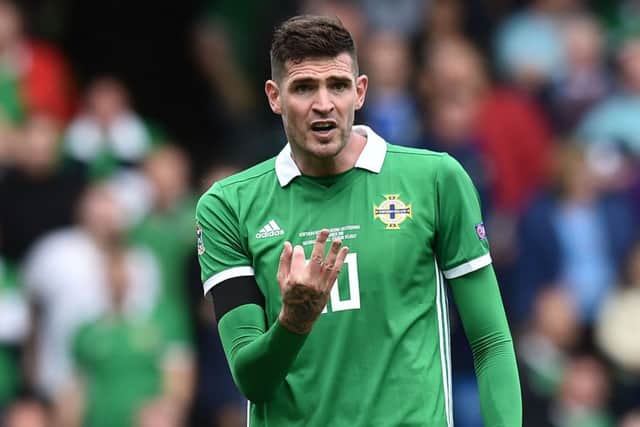 Kyle Lafferty has been added to the Northern Ireland squad for the friendly against Luxembourg and the Euro 2020 qualifier against Germany. Picture: Charles McQuillan/Getty Images