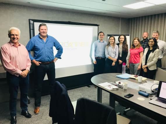 The team at MedAnnex, which has closed an 11m funding round ahead of clinical trials for its treatments. Picture: Contributed