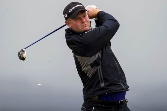 Alastair Forsyth takes a one-shot lead into the final round. Picture: SNS