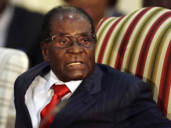 Robert Mugabe before he resigned. Picture: AFP/Getty