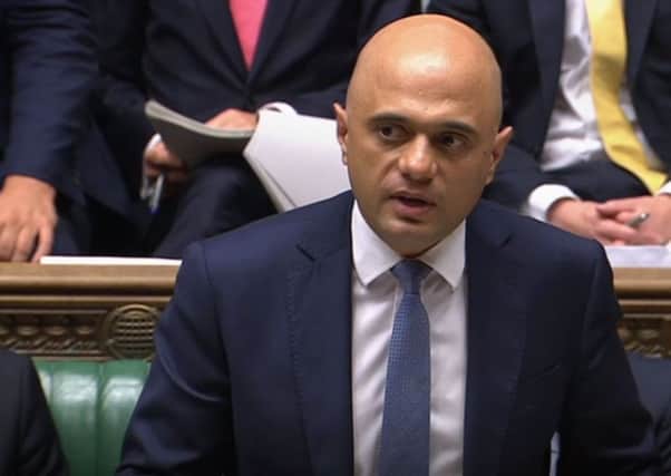 Sajid Javid failed to address the overriding concern of business. Picture: House of Commons/PA