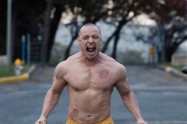 McAvoy starred in Glass, which tied in with his previous movie Glass. (Picture: Universal/Everett Collection)
