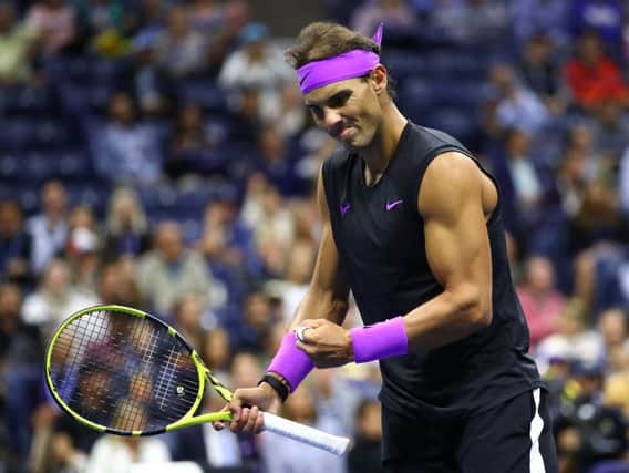 Rafael Nadal beat Italy's Matteo Berrettini to reach the US Open final. Picture: Clive Brunskill/Getty Images