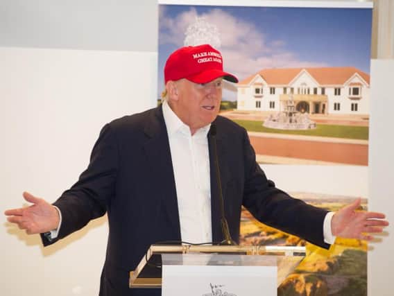 The House Oversight and Reform Committee said US military spending at the publicly owned South Ayrshire airport had "increased substantially" since Trump came to office, and points out that the airport is "integral" to Turnberry's financial success. Picture: TSPL