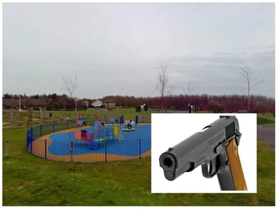 The incident happened at the play park on Magnus Drive in Glenrothes. Picture: Google Street View