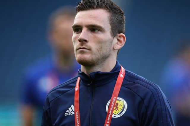 Scotland captain Andy Robertson. Picture: Ian MacNicol/Getty Images