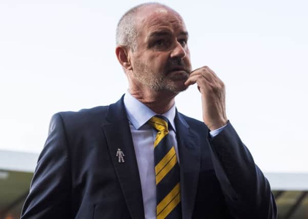 Scotland manager Steve Clarke. Picture: SNS Group