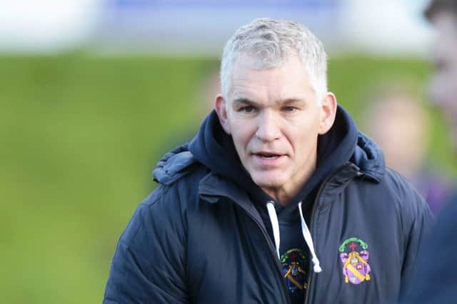 Marr coach Craig Redpath